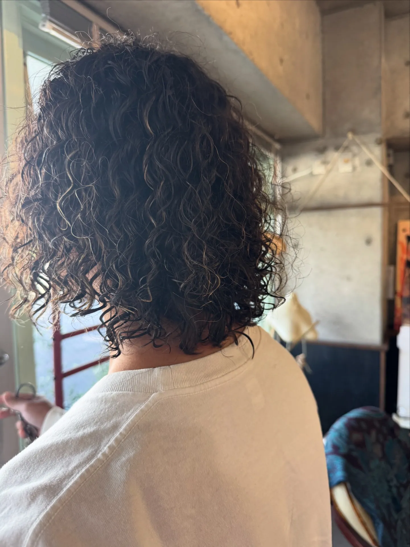 スパイラルパーマ